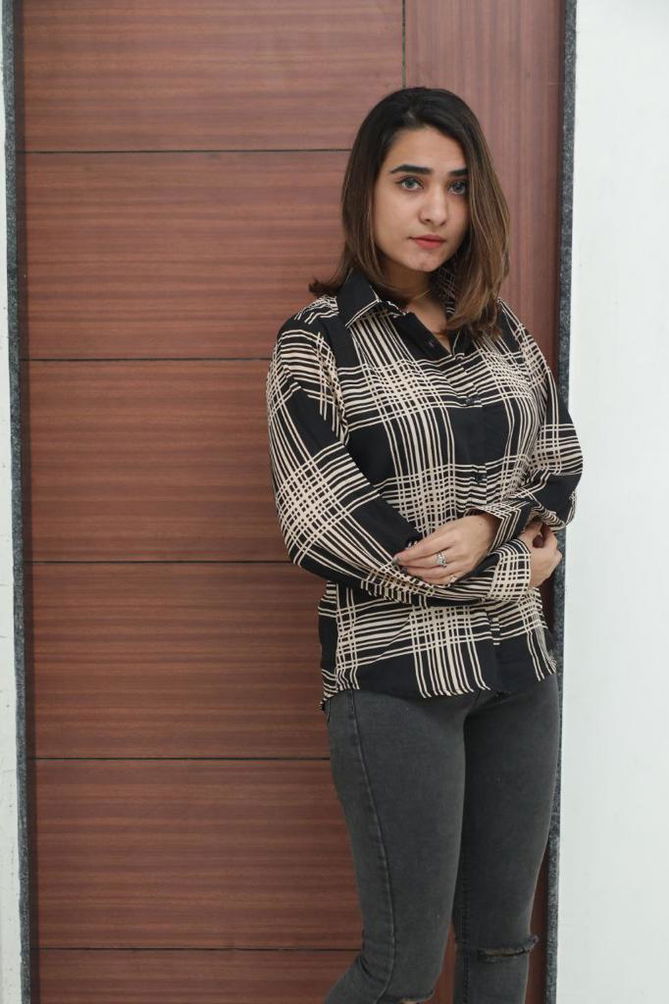 Western Wear checks Printed Ladies Shirt's  Catalog